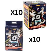 Optic Football Break 796 - NFL 2024 Optic Blasters  10 Boxes & Optic Hangers 10 Boxes - 32 Teams - Rookie Cards & Hobby Exclu...