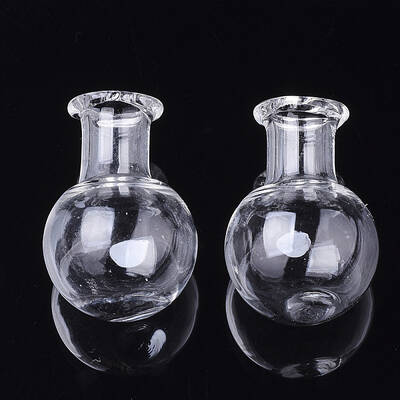 Handmade One Hole Blown Glass Globe Cover