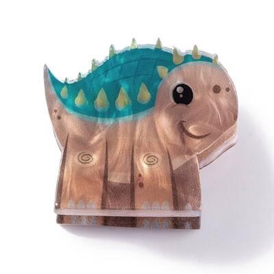 Cute Mini Dinosaur Acrylic Claw Hair Clips