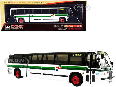 1999 TMC RTS Transit Bus 73 San Francisco Civic Center \