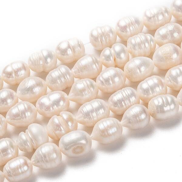 Natural Cultured Freshwater Pearl Beads Strands