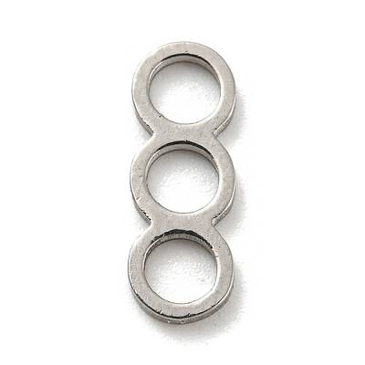 Non-Tarnish 304 Stainless Steel Connector Charms