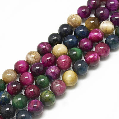 Natural Tiger Eye Beads Strands