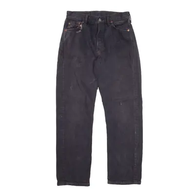 LEVI'S 501 Jeans Purple 90s Denim Regular Straight Mens W30 L28