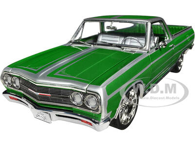 1965 Chevrolet El Camino Custom Calypso Green Metallic with Silver Graphics \