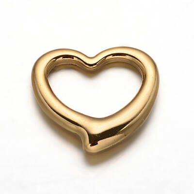 304 Stainless Steel Heart Linking Rings
