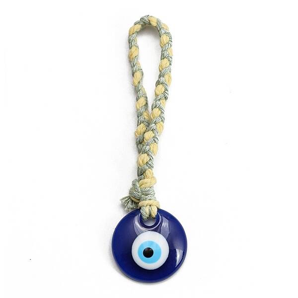 Plastic Turkey Evil Eye Pendants Decorations