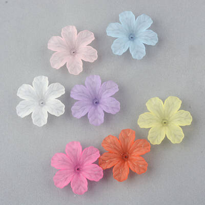 Transparent Acrylic Beads