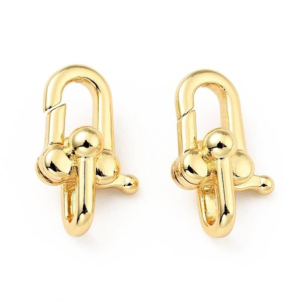 Brass Lobster Claw Clasps