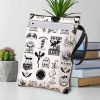 File Book Storage Bag with Zipper, 1 Count Tablet Bag, Portable Paper Storage Pouch for Home Office School, Stationery Organi...