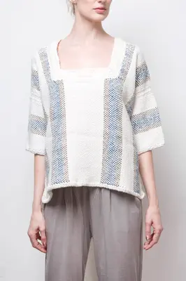 zoe top - white | Size: one size