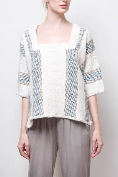 zoe top - white | Size: one size