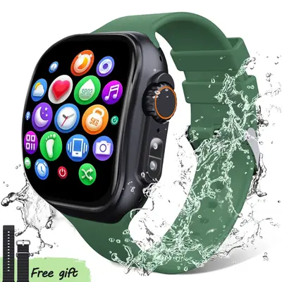 2025 New Smart Watch, Wireless Calling/Dial, Multiple Sport Mode, Calling Reminder and Rejection, SMS Reminder, IP67 Waterpro...