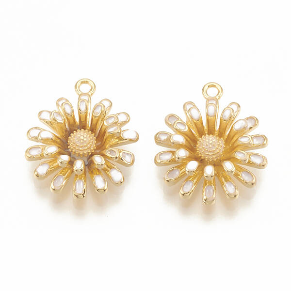 Brass Enamel Charms