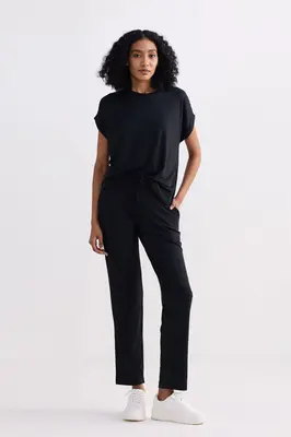 Wide Leg Pant in Black | Color: Black | Size: 2XL