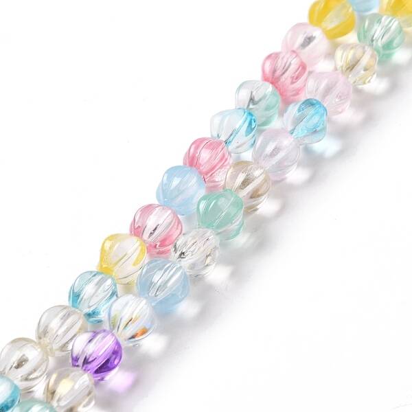 Transparent Glass Beads Strands
