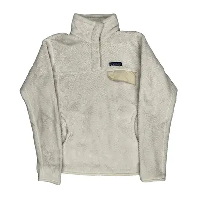 Patagonia Fleece - Medium Cream Polyester
