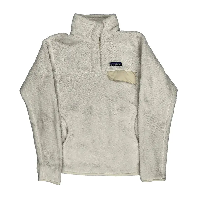 Patagonia Fleece - Medium Cream Polyester