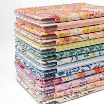 Clear Back Kindle Case and Reading Tablet Case, Hand Strap  COMES IN 4 SIZES