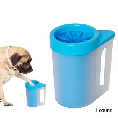 Pet Foot Washing Cup, Dog Foot Cleaning Cup, Dog Foot Bath Cup, Dog Foot Scrubber, Dog Paw Cleaning Brush, Dog Foot Rinser Cu...