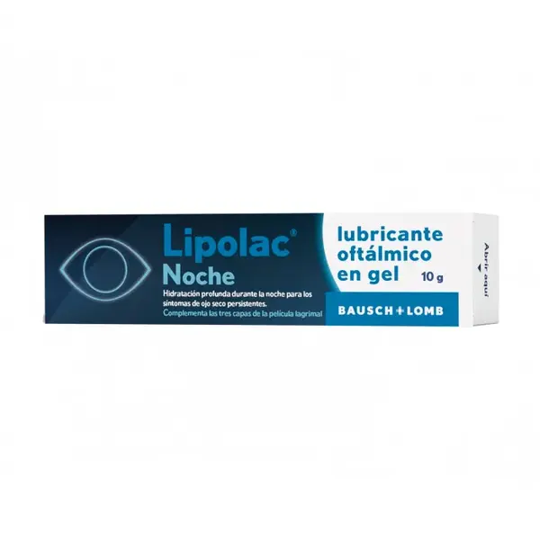 Bausch+Lomb Lipolac Night Gel Lubrificante Occhi 10g
