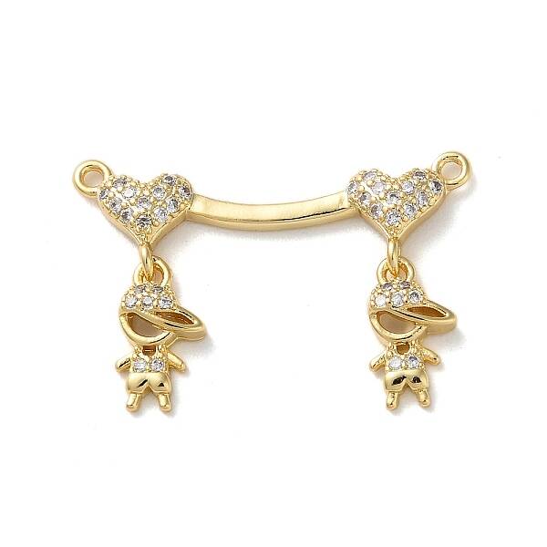 Brass Pave Cubic Zirconia Pendants