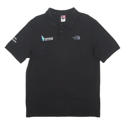 THE NORTH FACE Mens Polo Shirt Black M