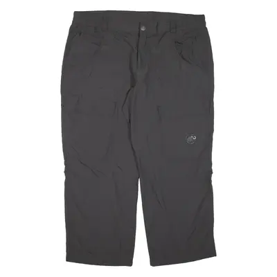 MAMMUT Cargo Trousers Grey Loose Straight Mens W42 L26