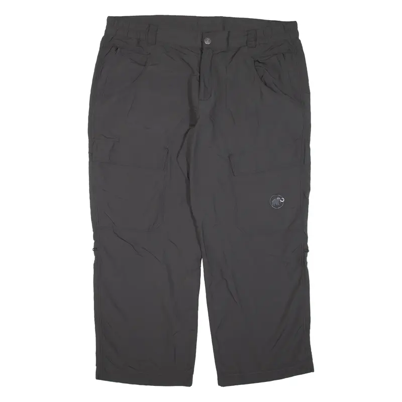 MAMMUT Cargo Trousers Grey Loose Straight Mens W42 L26