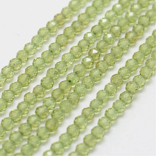 Natural Peridot Bead Strands