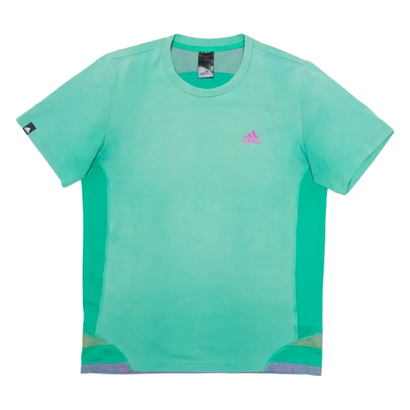 ADIDAS Mens T-Shirt Green M