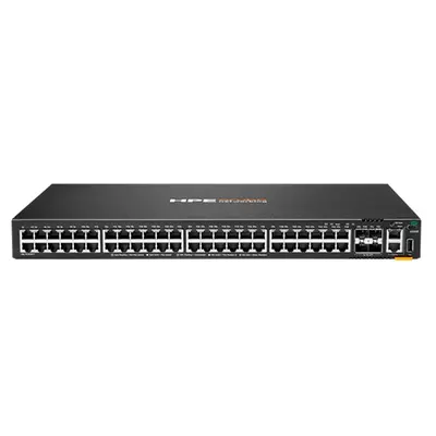 S0M83A#AKJ HP CX 6200F Series 6200F 48G 4SFP 48 x RJ-45 Ports 10/100/1000Base-T 4 x SFP Ports Layer 3 Managed 1U Rack-mountab...