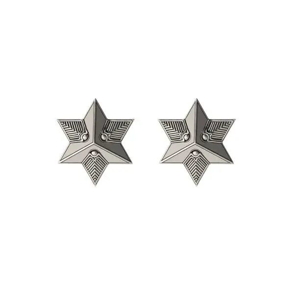 Star Studs Silver | Size: 10 mm