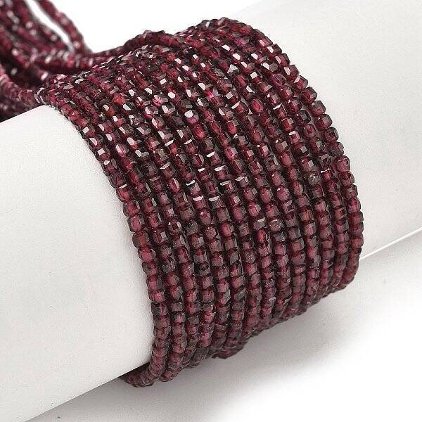 Natural Garnet Beads Strands