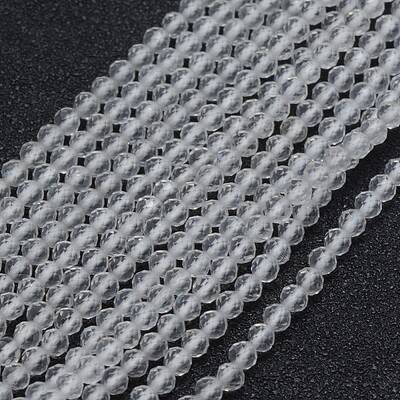 Natural Quartz Crystal Beads Strands