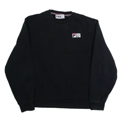 FILA Mens Sweatshirt Black M
