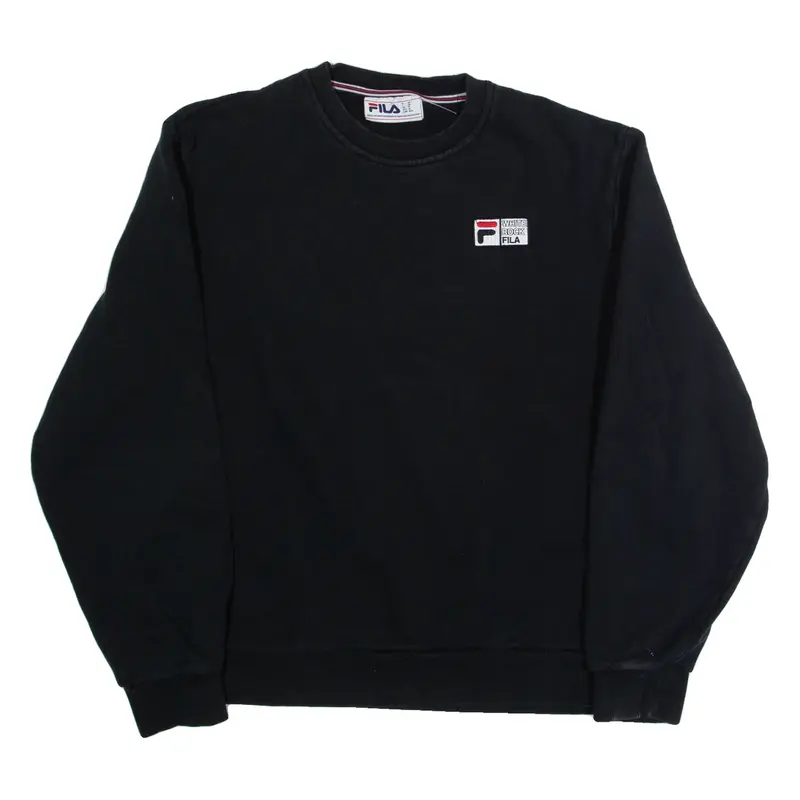 FILA Mens Sweatshirt Black M