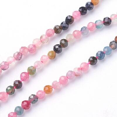 Natural Tourmaline Beads Strands