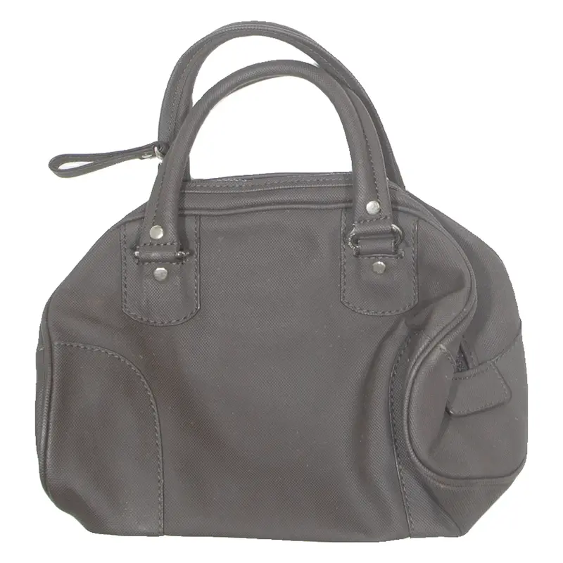 LACOSTE Womens Handbag Brown Leather