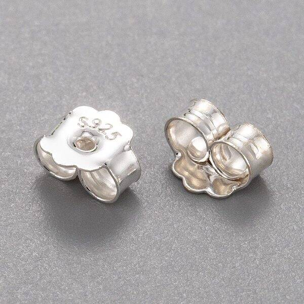 925 Sterling Silver Friction Ear Nuts
