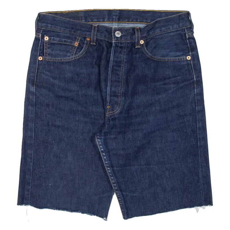 LEVI'S 501 Mens Jorts Shorts Blue Relaxed M W32