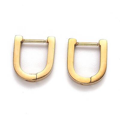 304 Stainless Steel Huggie Hoop Earrings