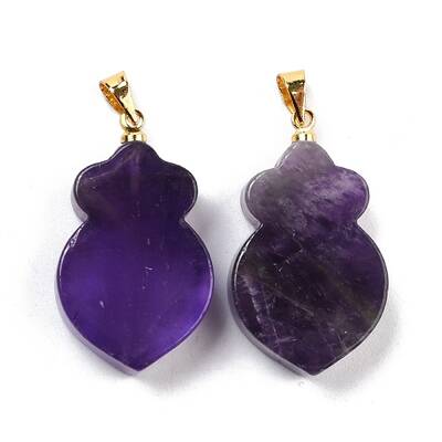 Natural Amethyst Pendants