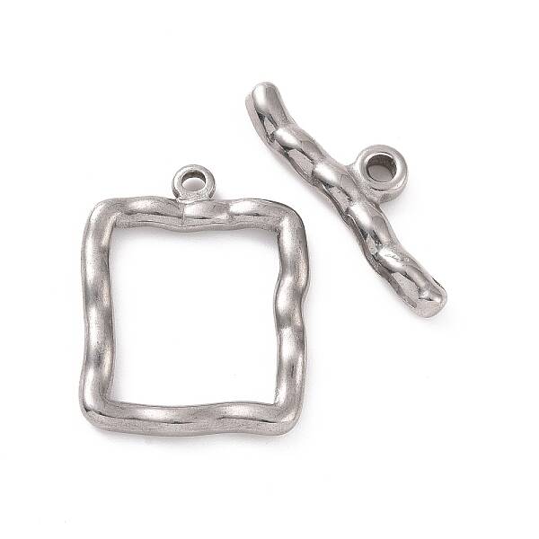 Non-Tarnish 304 Stainless Steel Toggle Clasps