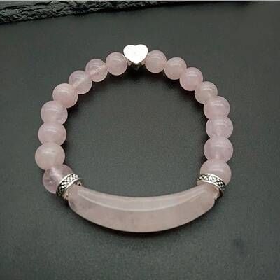 Natural Green Aventurine Beaded Stretch Bracelets