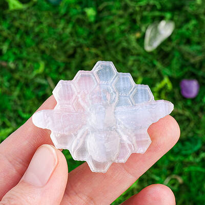 Natural Selenite Display Decorations