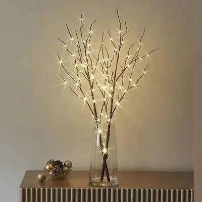 LED Branch Light Decorative Creative Branch Light Bedroom Activity Scene Atmosphere Light, Unique Design for Home Decoration