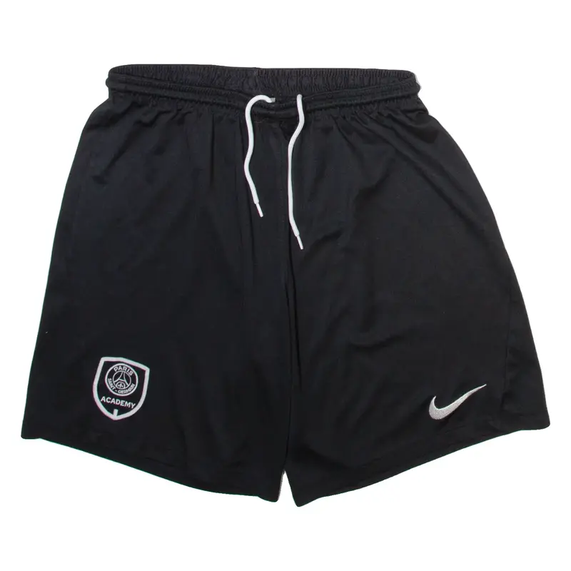 NIKE PSG Mens Sports Shorts Black L W26