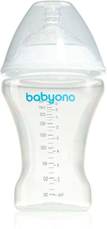BabyOno Take Care anti-colic bottle 0m+ 260 ml
