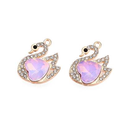 Alloy Glass Pendants